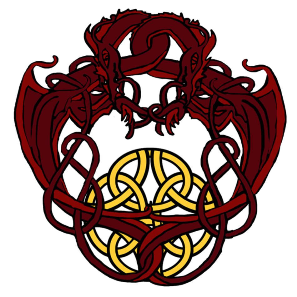 Celtic Dragon Shield