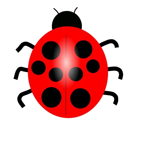 Red Ladybug Clip Art N4