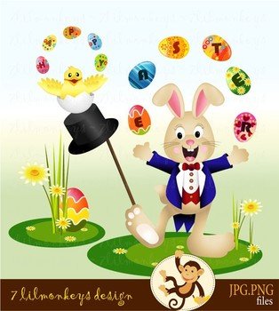Easter Bunny Clip Art N155