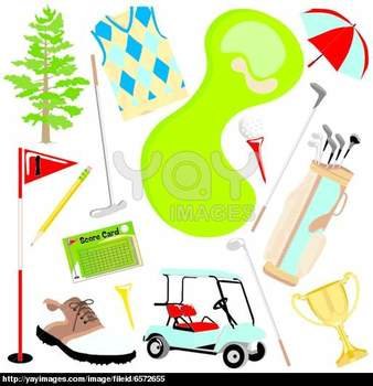 Funny Golf Clip Art N34
