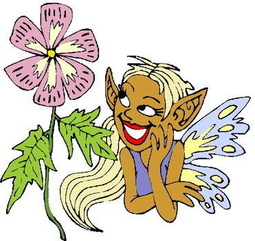 Clipart raquo Les Filles De Fleurs N2