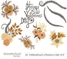 Valentines Day Flower Clip Art N19