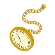 Clipart of Pocket Watch