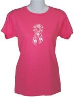 Clip art of pink t-shirt