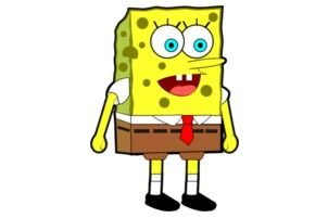 Spongebob Clip Art drawing