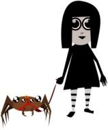 Bugs Spiders Pet Spider Girl A Public Domain Png Image
