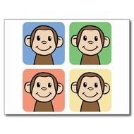 Happy Monkey Clip Art N8