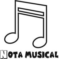 Dibujos Para Colorear De Notas Musicales