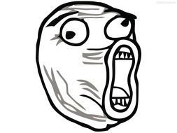 LOL Face, Meme, black and white