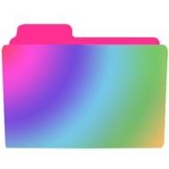 Rainbow Folder Icon