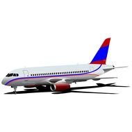 Clip Art Plane Side View drawing