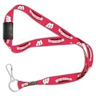 Wisconsin Badgers WinCraft 3 4 Lanyard
