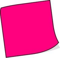 Sticky Note Clip Art N34