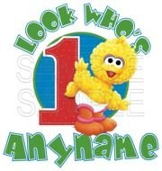 Baby Sesame Street Big Bird