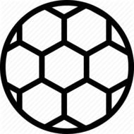 Soccer Ball Outline