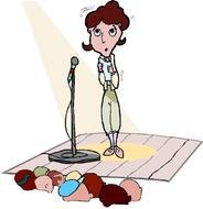 Nervous Public Speaking Clip Art N6