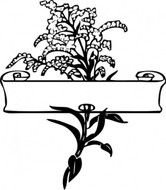 Scroll Line Clip Art N9