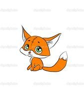 Cute Cartoon Baby Foxes N2