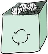 Trash Bin Clip Art N21
