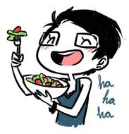 Soup And Salad Cartoon Eridan