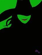 Wicked Elphaba Art drawing