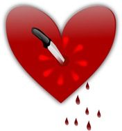 Broken Heart Clip Art N110