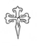 Portuguese Cross Tattoo Designs