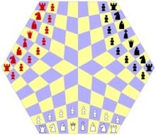 Starting Positions Chess Board as a graphic illustration