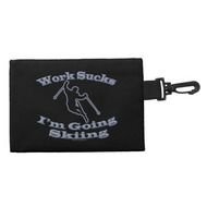 Skier Sport Funny Work Sucks Im Going Skiing Accessories Bags