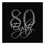 80th Birthday Invitations N2