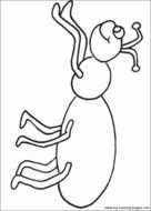 Ant Coloring Page N3