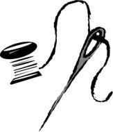 Needle And Thread Clip Art Free N12