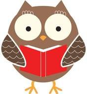 Owl With Books Clip Art N6