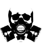 Skull With Gas Mask Clip Art