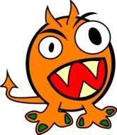 Monster Clip Art N60