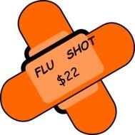 Flu Shot Band Aid Clip Art N2
