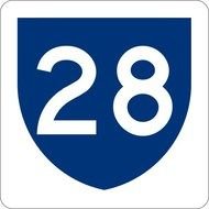 Number 28 Clip Art N5
