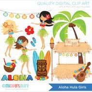 Luau Tiki Clip Art N7