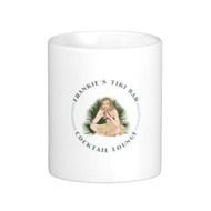 Frankies Tiki Bar Hula Girl Cocktail Lounge Mugs