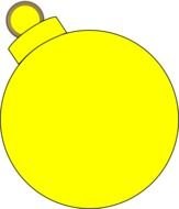 Christmas Ornament Clip Art N113