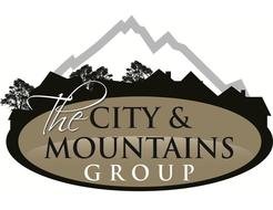the city and mountains group, real estate logo