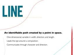 Art Elements Definitions Line drawing