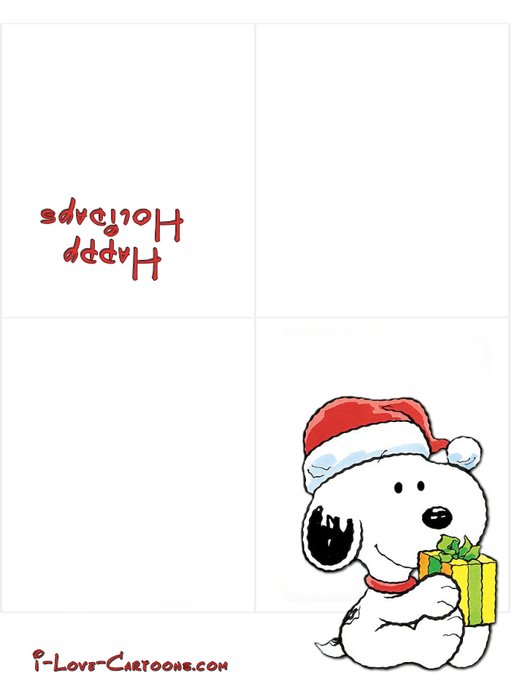 Snoopy Happy Birthday Cards Printable