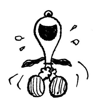 Snoopy Laughing Clip Art