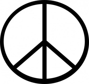 Peace Sign Clip Art N95