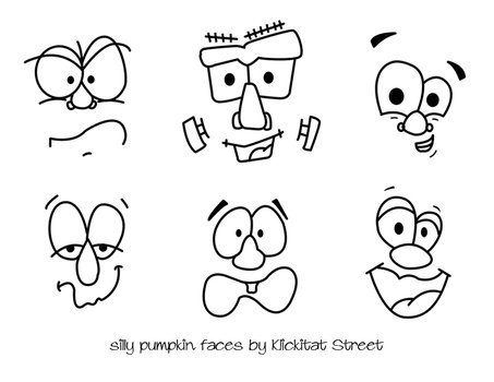 Funny Face Drawings