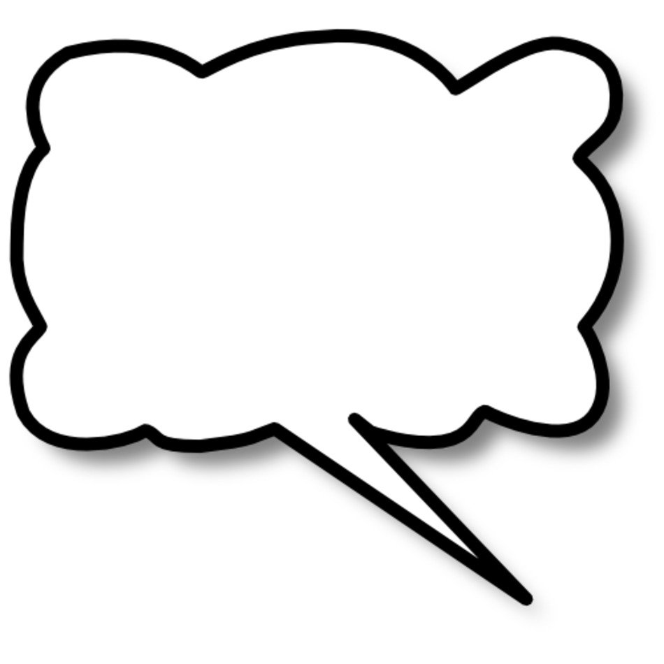 Speech Bubble Clip Art N95 free image download