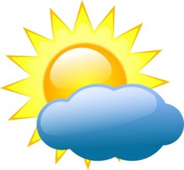 Sun Cloud Clip Art N6
