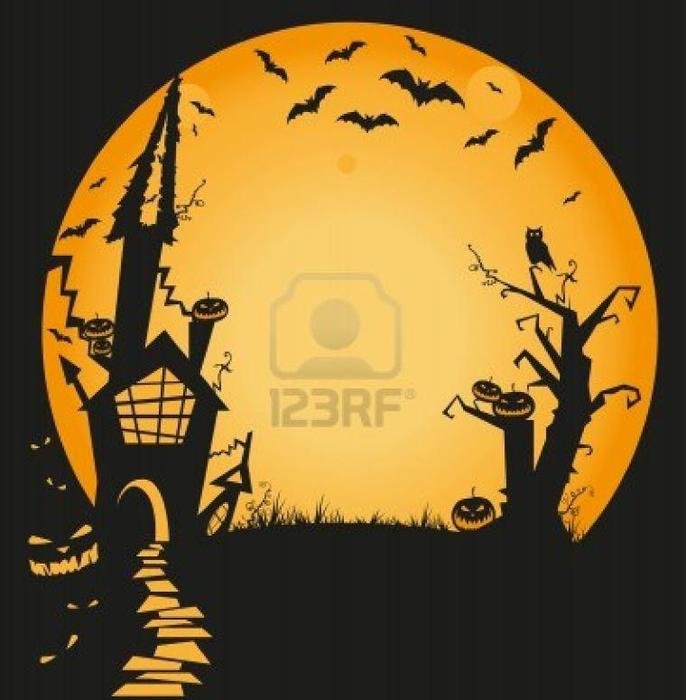 Cartoon Haunted House Clip Art N8