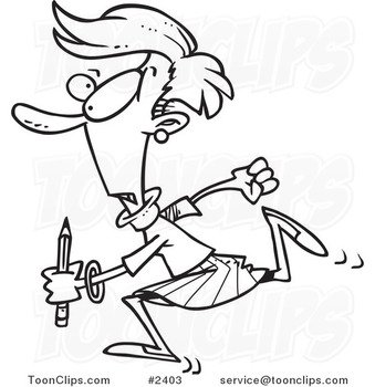 Cartoon Pencil Drawings N3